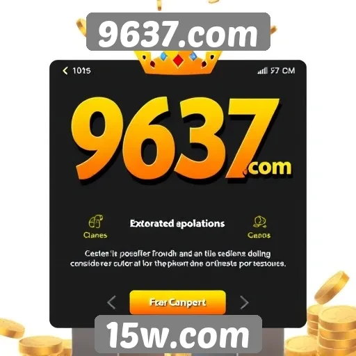 Recursos e funcionalidades do site 9637.com